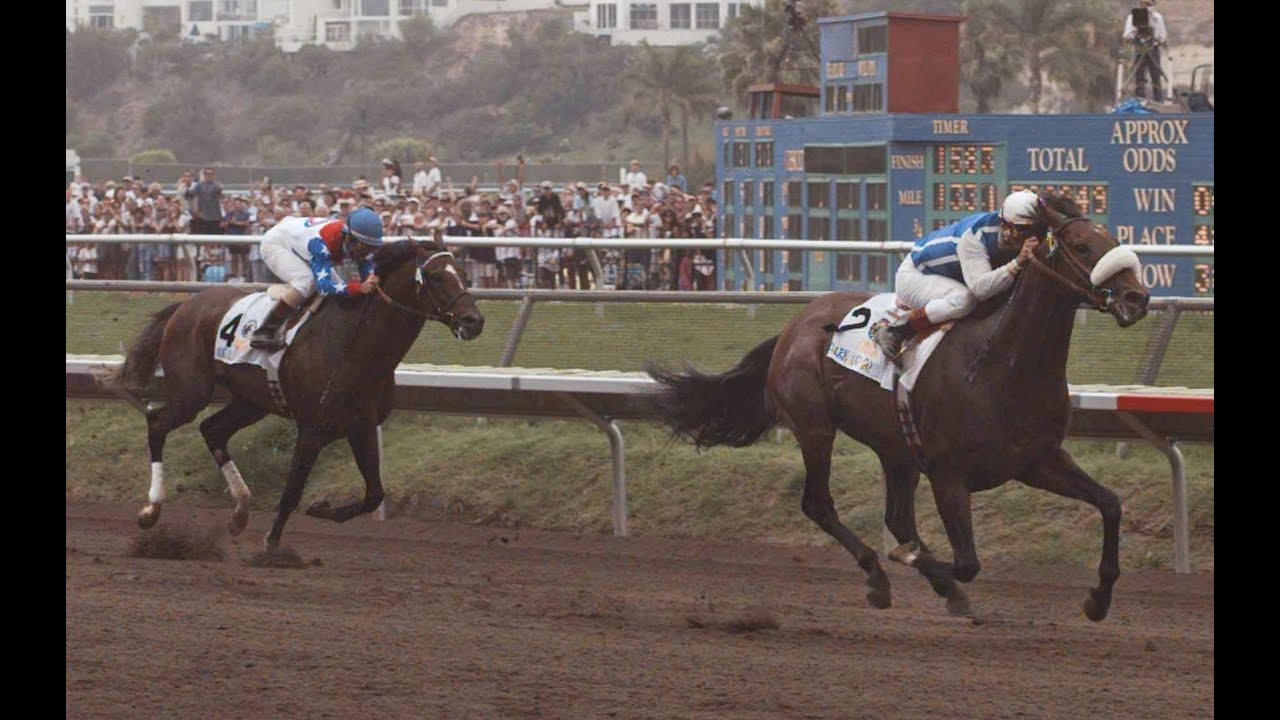 1996 Pacific Classic - Dare And Go Upsets Cigar