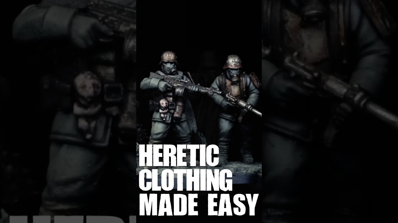 How to Paint HERETIC TROOPERS | Trench Crusade Game Ready 