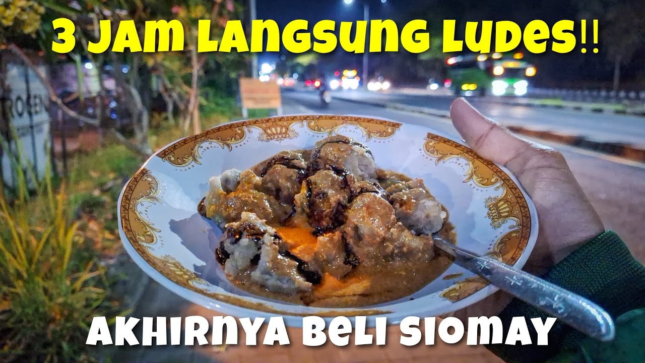 Gagal Beli Batagor Di Dekat Proyek Jalan Tol ... 3 Jam Langsung Ludes ‼️ Padahal Sudah Antre