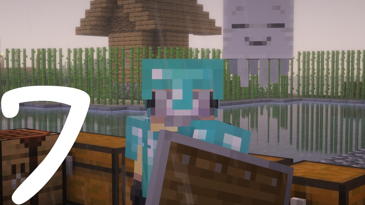 Minecraft Long-play 7 | Preparing for Ender Dragon Fight  | A No Commentary Minecraft Journey.