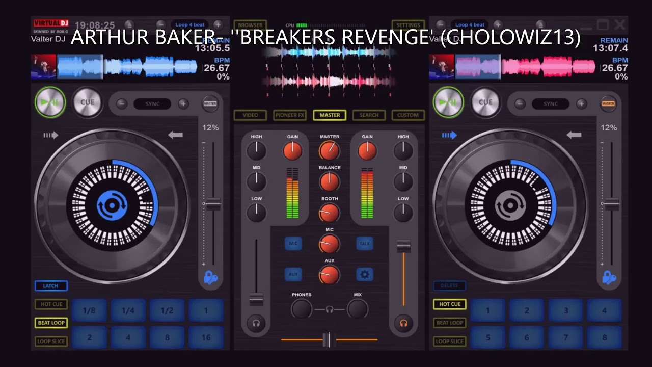 ARTHUR BAKER- ''BREAKERS REVENGE' (CHOLOWIZ13 REMIX)