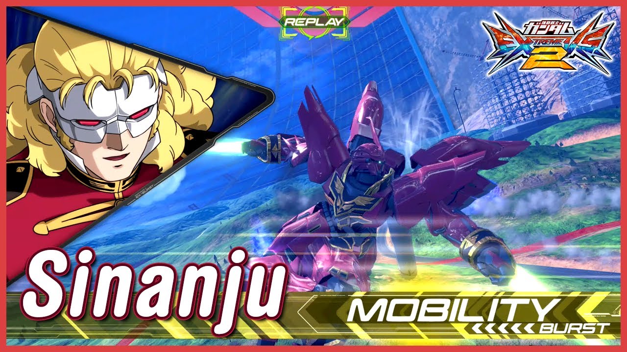 EXVS2 - Sinanju Gameplay [#MNTJP2020]