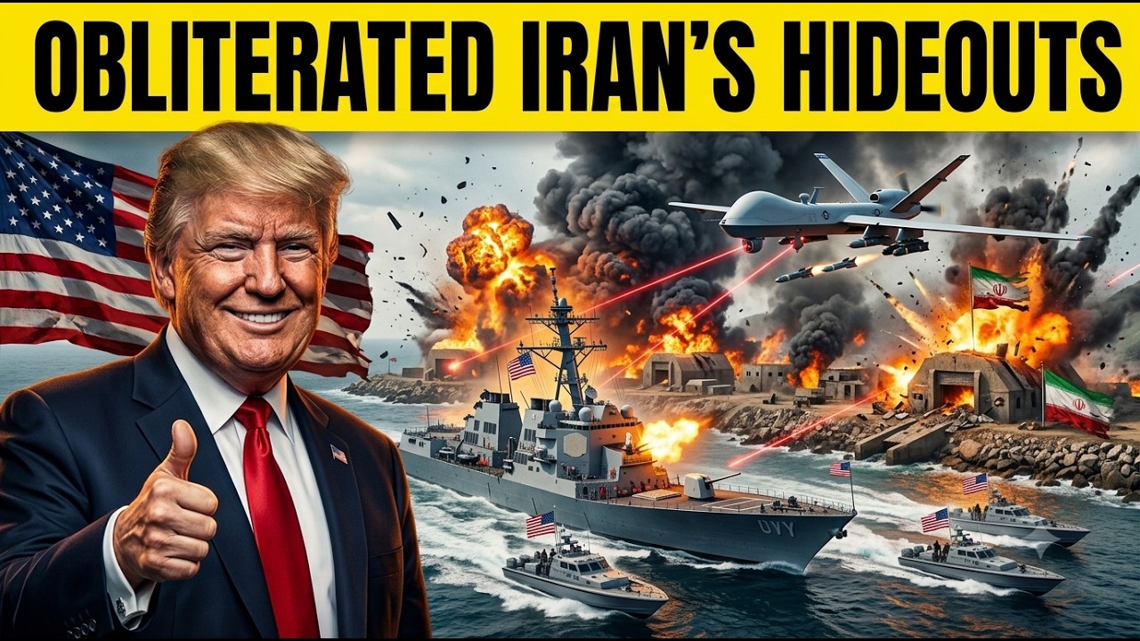 U S  Military Just Did Something INSANE To Iran's Coastal Hideouts