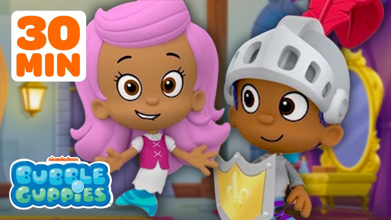 Bubble Guppies' Fairytales & Fantasy Marathon! 🧚‍♀️ | Nick Jr. | @BubbleGuppies