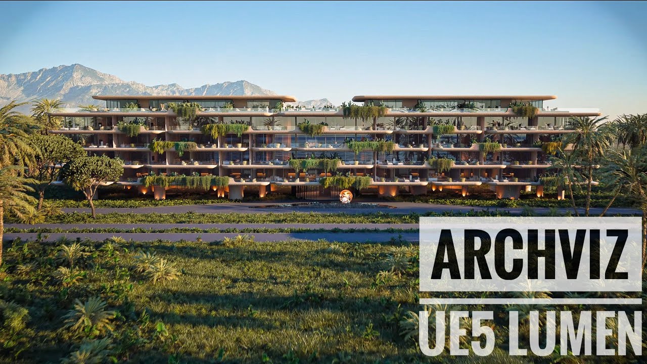 Resident Hotel Miami (Unreal Engine 5 Archviz)