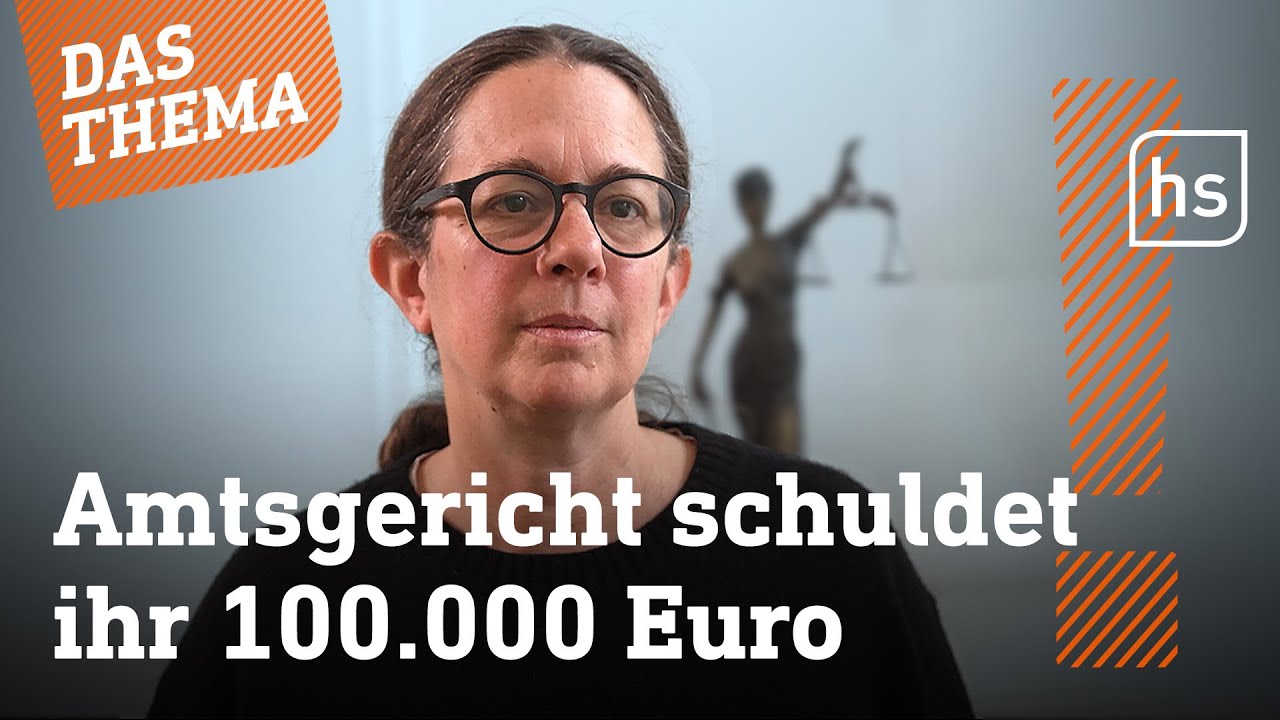 Rechtliche Betreuerin hilft Menschen, aber wartet seit Monaten auf ihr Geld | hessenschau DAS THEMA