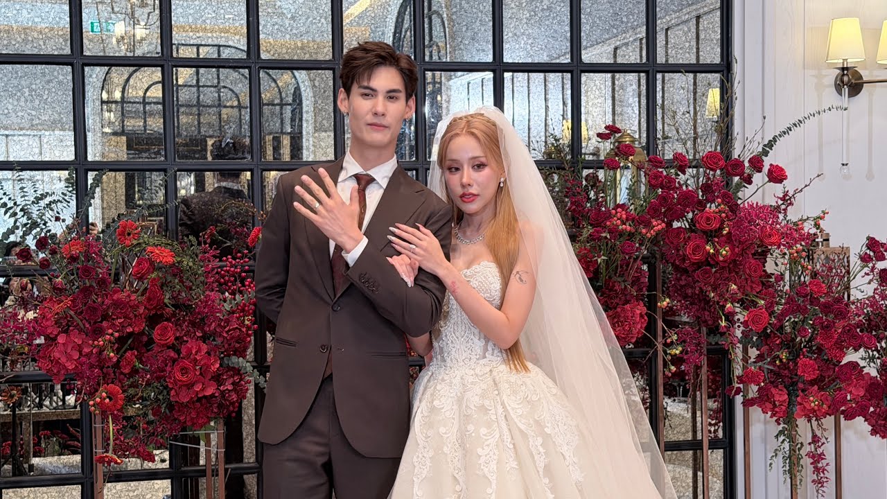 🔴Live สัมภาษณ์ บ่าวสาวป้ายแดง #บอสชนกันต์ กับภรรยา #บีสราลี