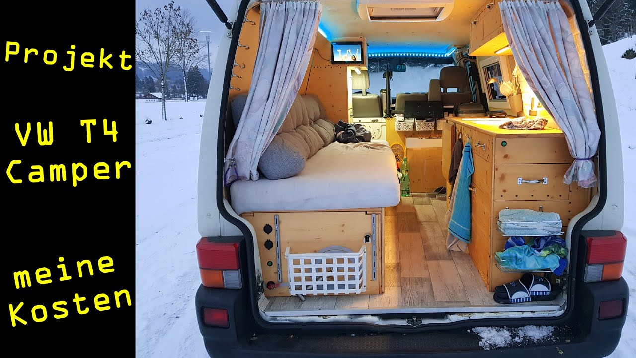 was kostet mein VW T4 Camper Projekt - so viel habe ich f&uuml;r mein Umbau bezahlt | Ben am Leben