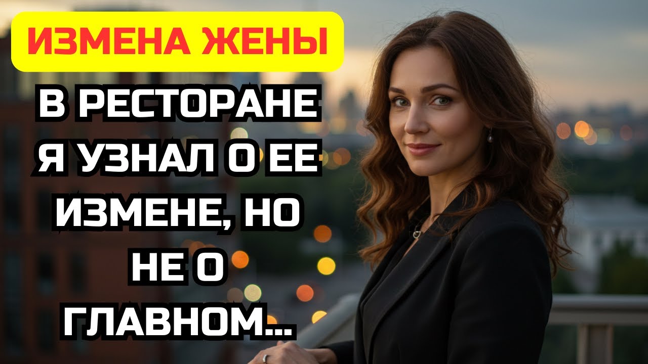 Годовщина брака, которую я не забуду. Измена жены с официантом. Я ушёл из ресторана один.