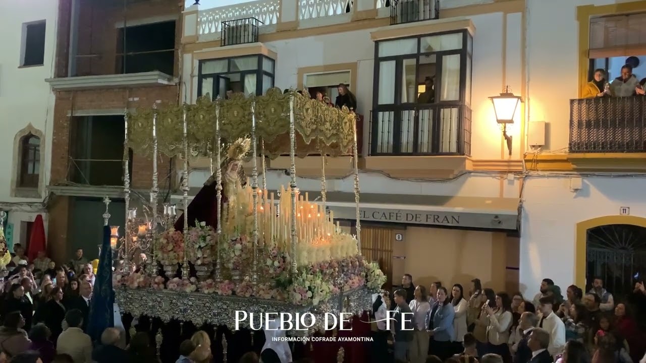 [4K] - Iglesia Angustias Rosario - Lunes Santo Ayamonte 2023 | Semana Santa de Ayamonte 2023