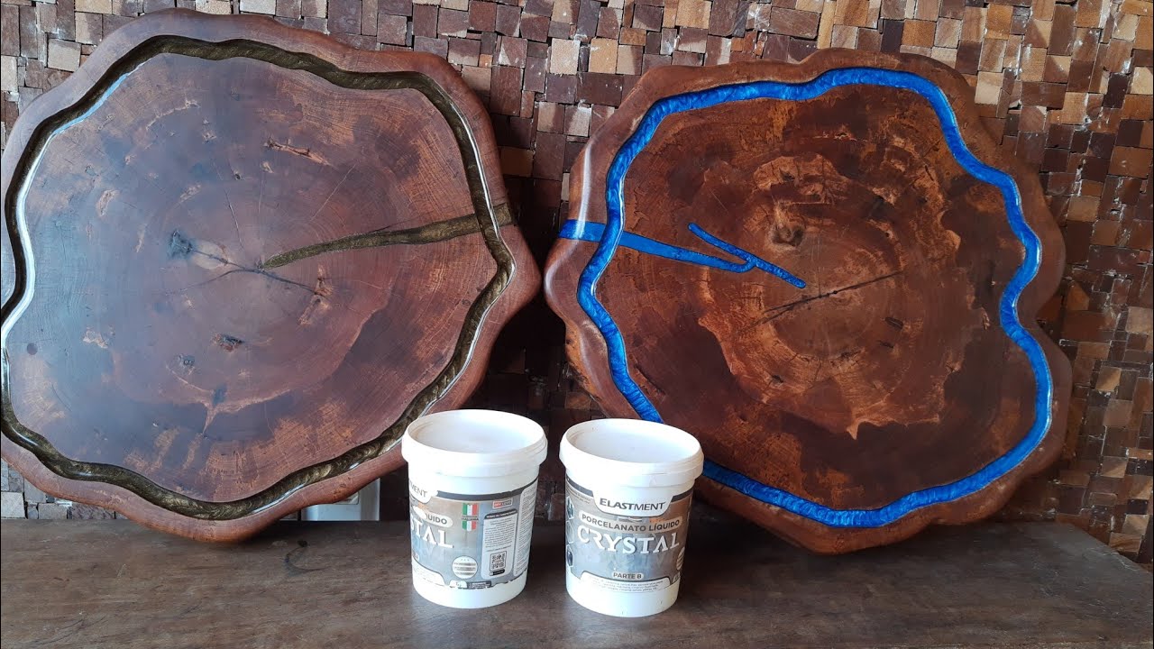 Como tampar rachoes em tábuas usando Resina Epóxi