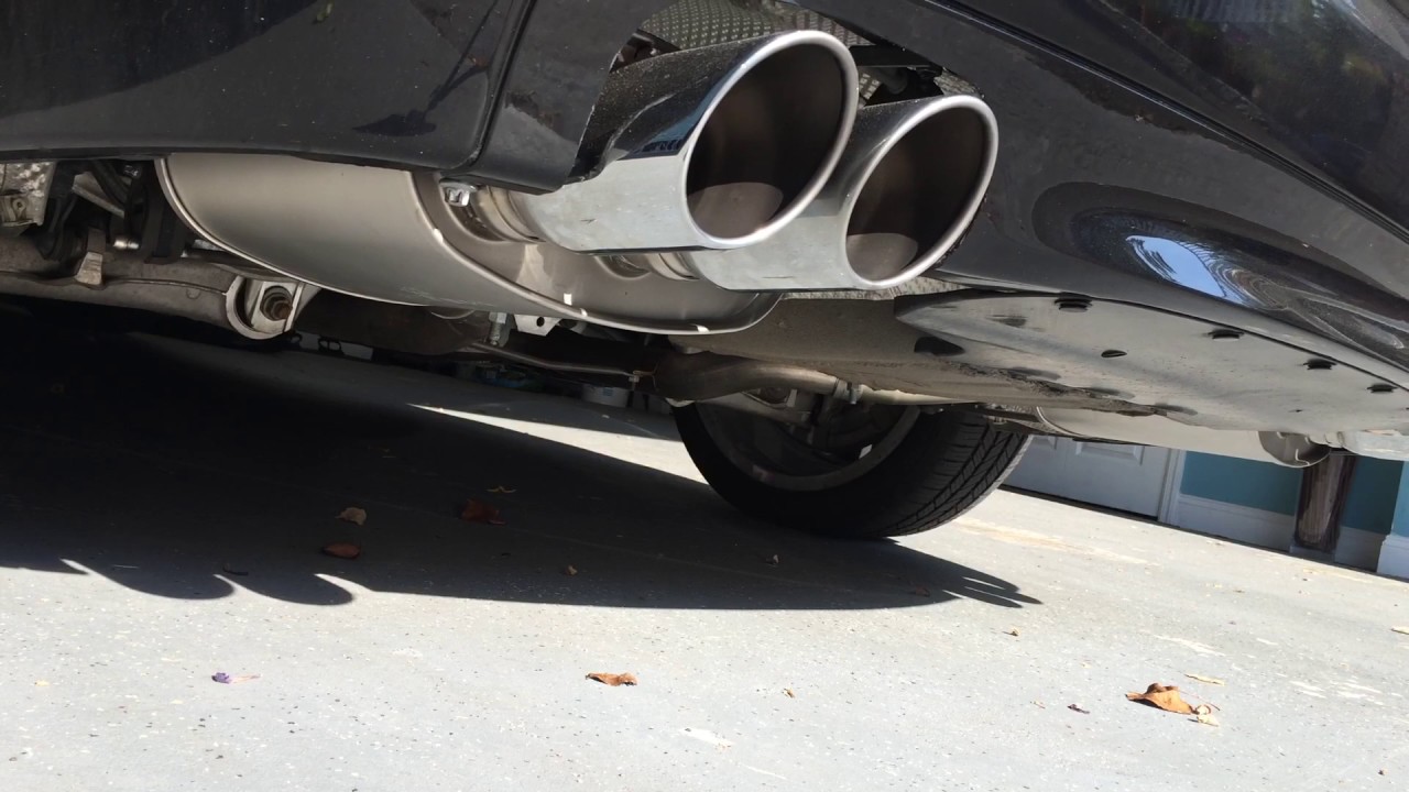 BMW F10 535i Remus Quad Exhaust