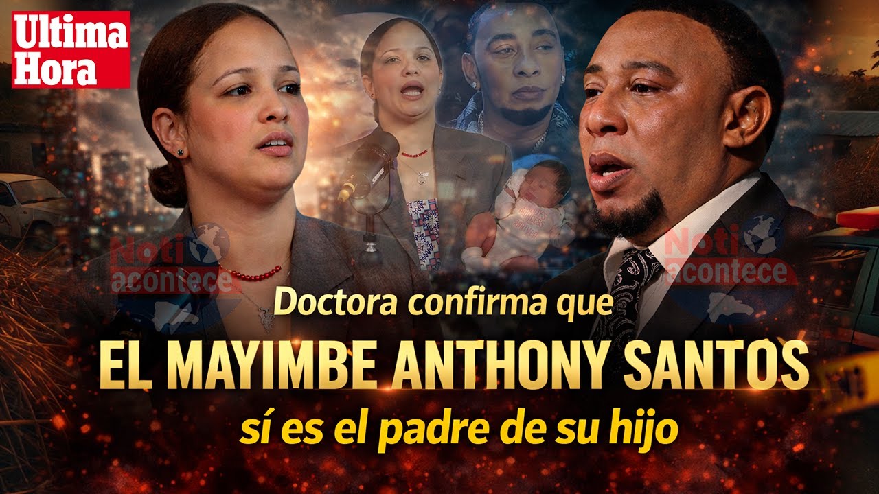 ADN positivo: El Mayimbe Anthony Santos sí es el padre