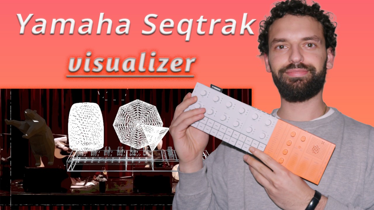 How I Create Trippy Visuals Using the Yamaha SEQTRAK Visualizer