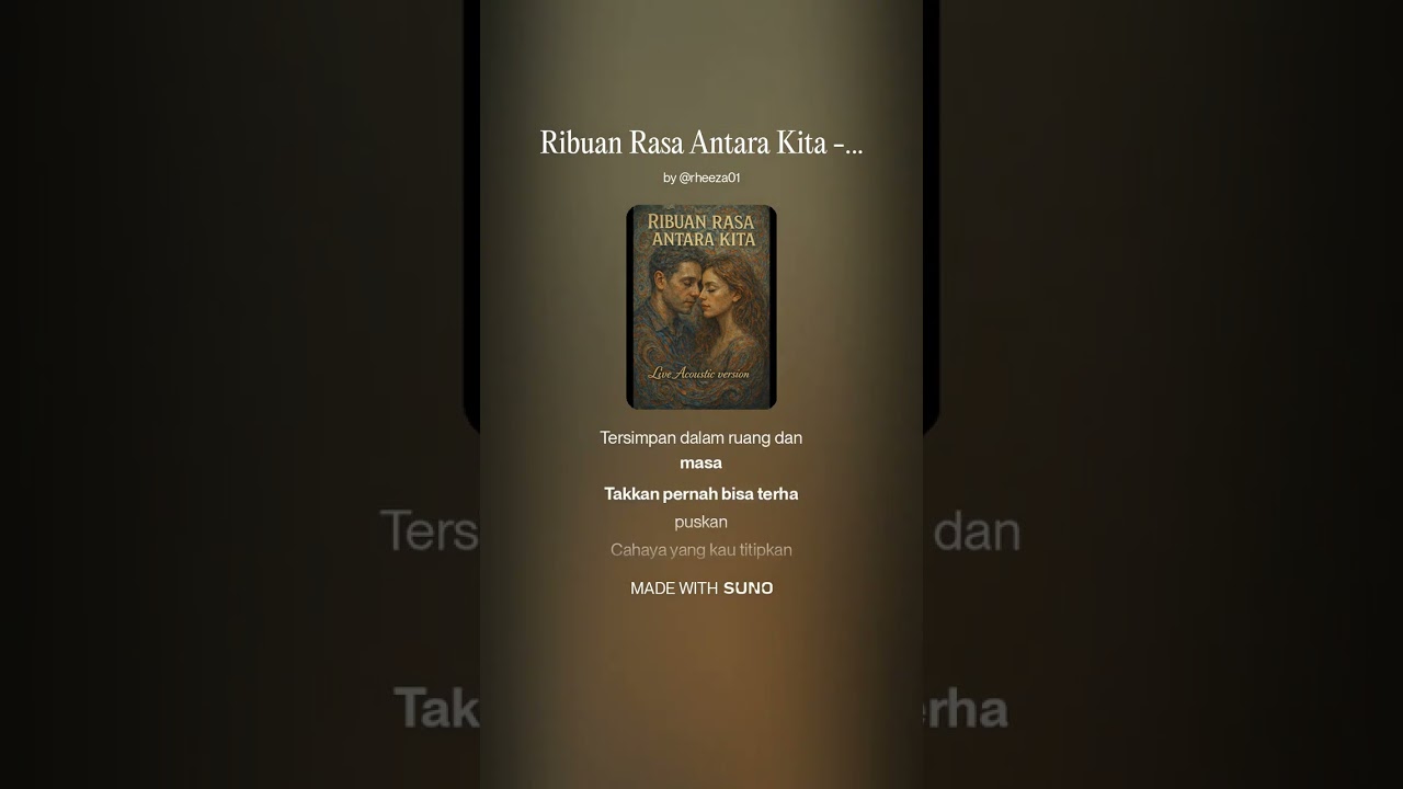 Ribuan Rasa Antara Kita - Live Acoustics Concert