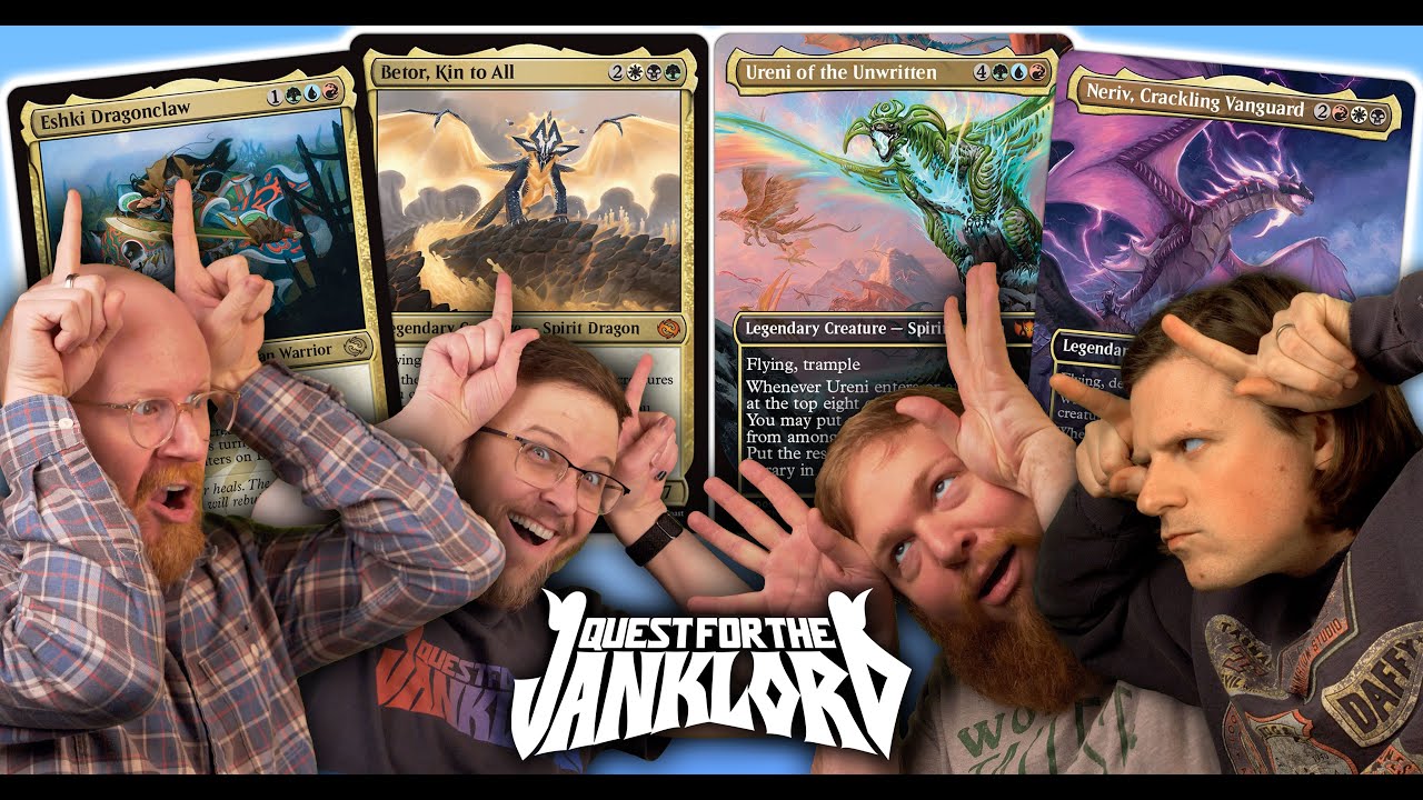 BEHOLD! Tarkir: Dragonstorm Commander Gameplay | QUEST FOR THE JANKLORD