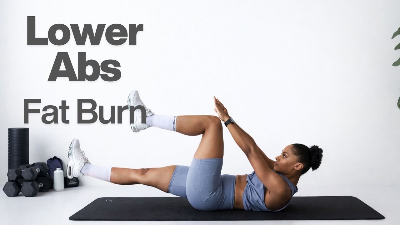 10 Minute Lower Abs Burn Workout (Core Sculpt + No Equipment | At Home)