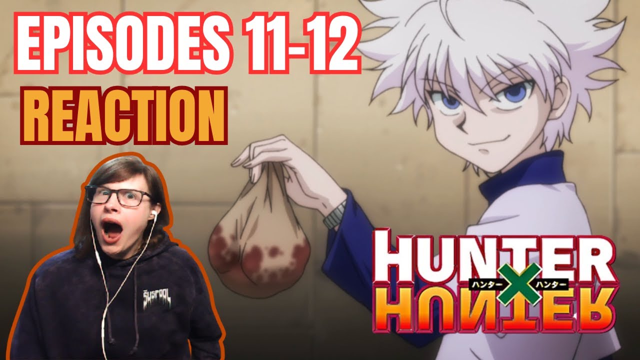 Romania Black - HUNTER X HUNTER: Episodes 11-12 Reaction! GAMBLES & LAST RESOLVE IN TRICK TOWER?!