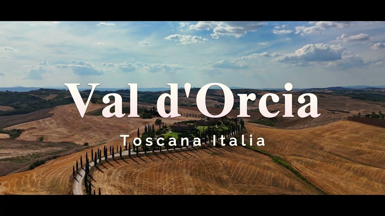 Val d'Orcia | Toscana | Italia | 4K Cinematic Drone Footage | DJI Mini 4 Pro