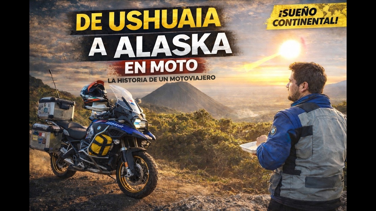 DE USHUAIA A ALASKA EN MOTO