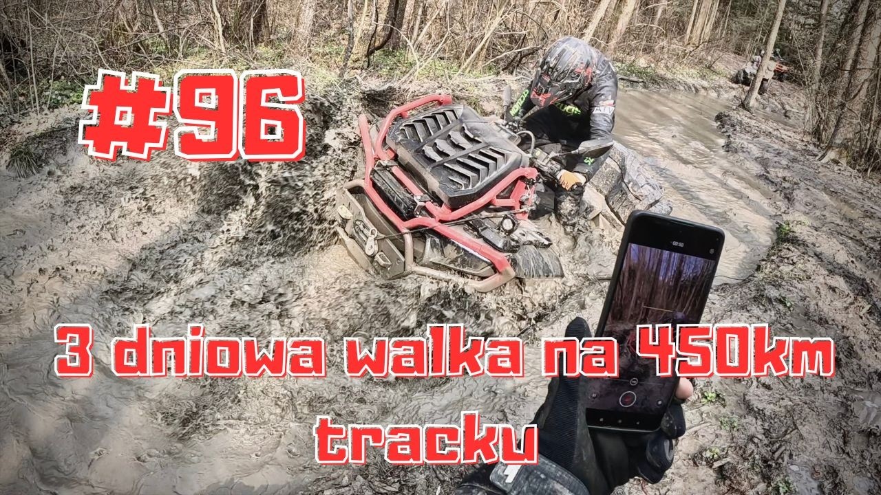 Czy nasze Quady przetrwają dziesięć 450km toru? Spokojny początek wielkiej przeprawy ATV Dzik #96