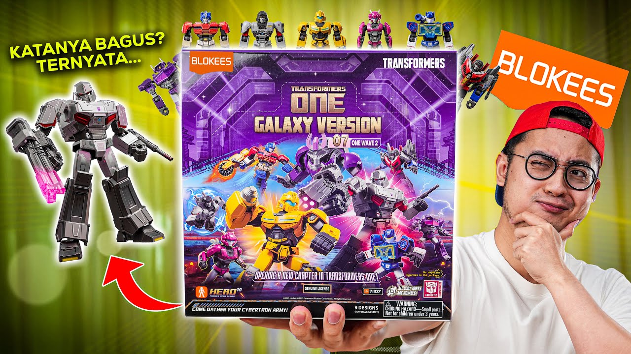 PERTAMA KALI UNBOXING BLOKEES, DAN INI PENDAPAT JUJUR SAYA… 🙏 (BLOKEES GALAXY VERSION 07 ONE WAVE 2)