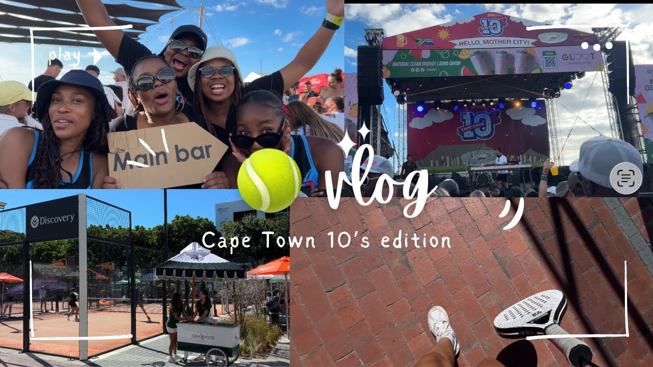 I signed up to play padel| Cape Town 10’s Tournament| Life is all about having fun