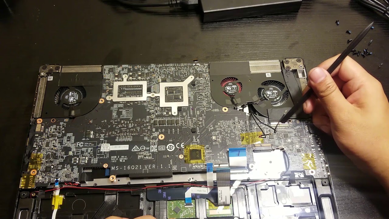 vlog 2 msi gs65 teardown