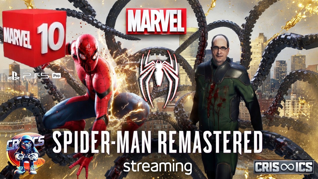 LIVE 🕷️ SPIDER-MAN REMASTERD SPIDER VS 🟡⚫ OCTOPUS 🎱🦑 PS5 PRO