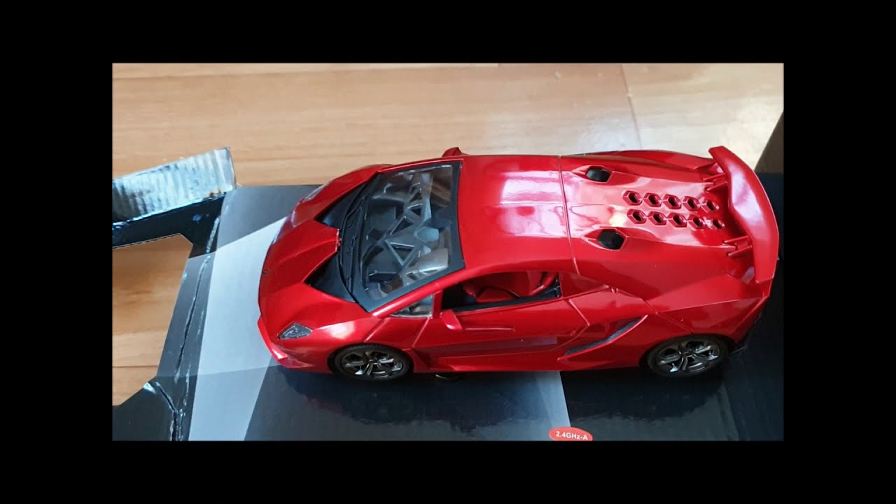 Unboxing RC Lamborghini sesto Elemento 1:24 Scale