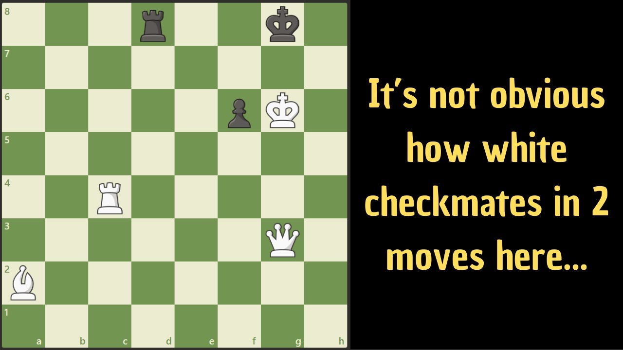 Checkmate in 2 moves!