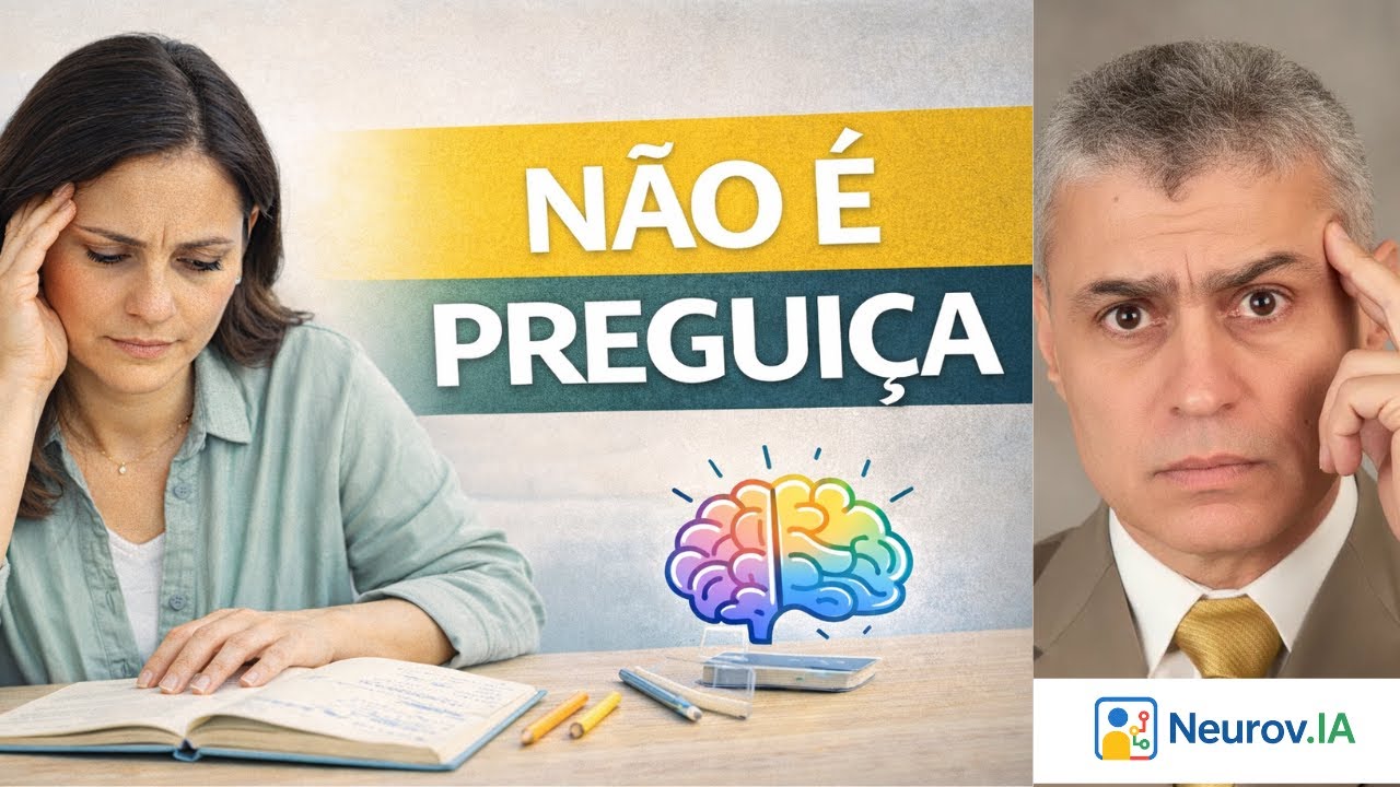 Não é preguiça. É sobrecarga. A partir de hoje, a gente vai mudar isso!