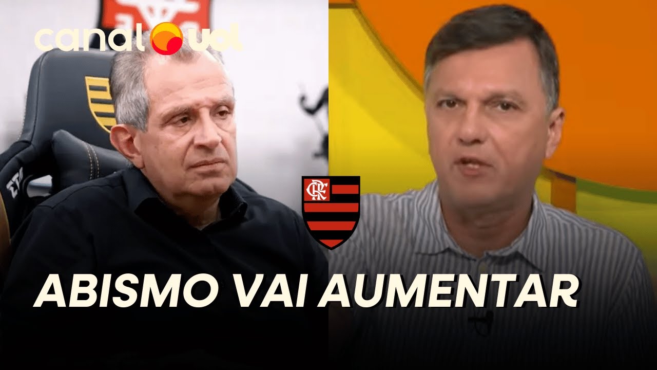 MAURO SOBRE RECEITA DO FLAMENGO: TEND&Ecirc;NCIA QUE ABISMO AUMENTE NA COMPARA&Ccedil;&Atilde;O COM A MAIORIA DOS TIMES