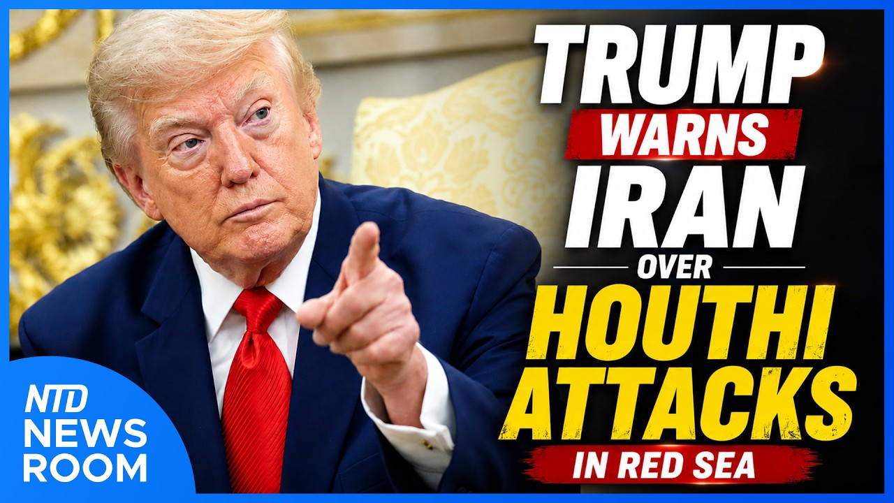 Trump Warns Iran Over Houthis; VP Secret Service Agent Faces Security Probe | NTD Newsroom (July 23)