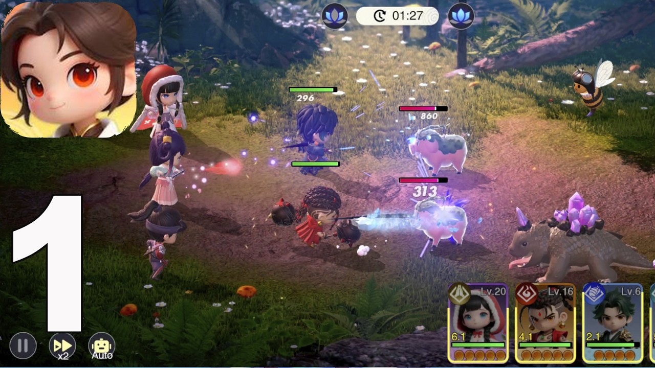 Spirit Summoners - Gameplay Walkthrough part 1(iOS,Android)