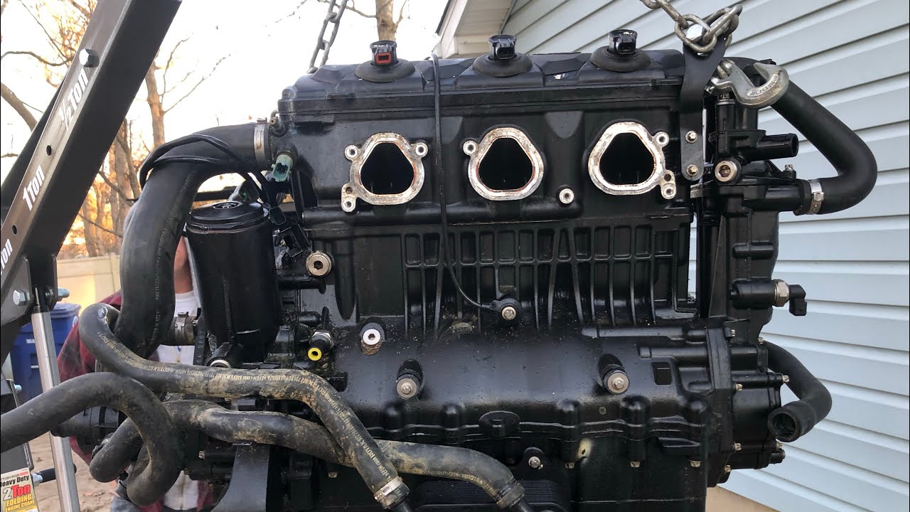 Replacing 2005 Seadoo Supercharged Jetski Starter