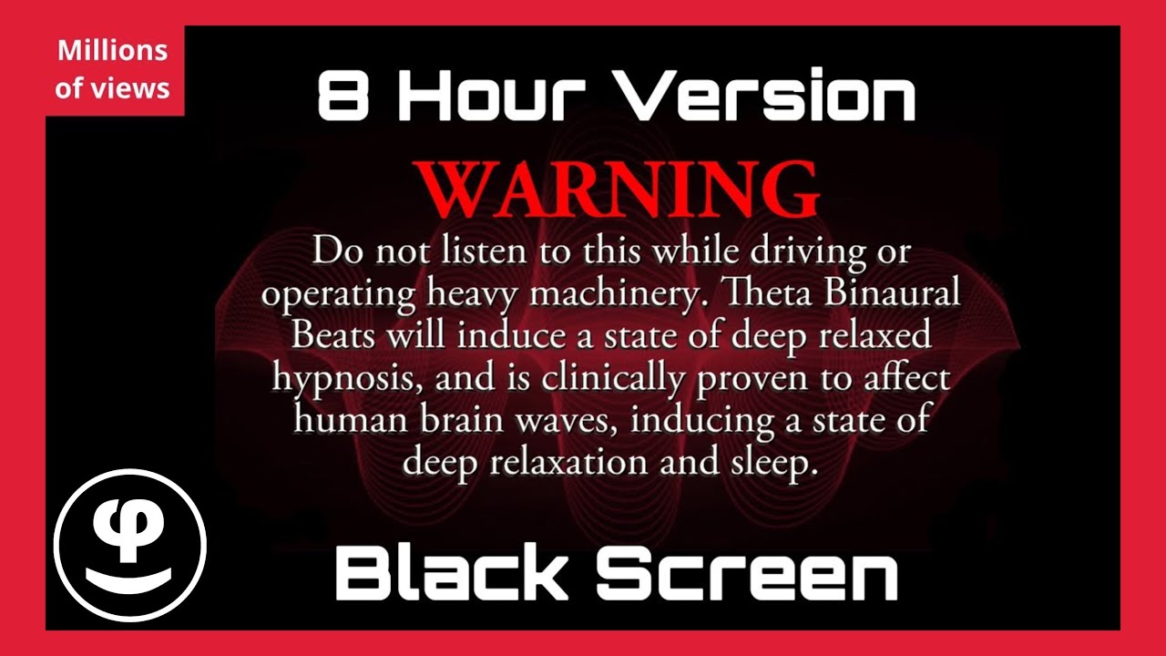 Deep Sleep | Root  Chakra | Binaural Beats | Black Screen | 432Hz