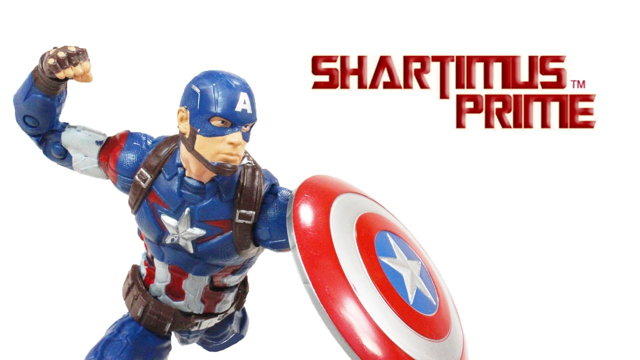 Marvel Legends Captain America Avengers Age of Ultron Thanos BAF Infinite Series Action Figure Rev