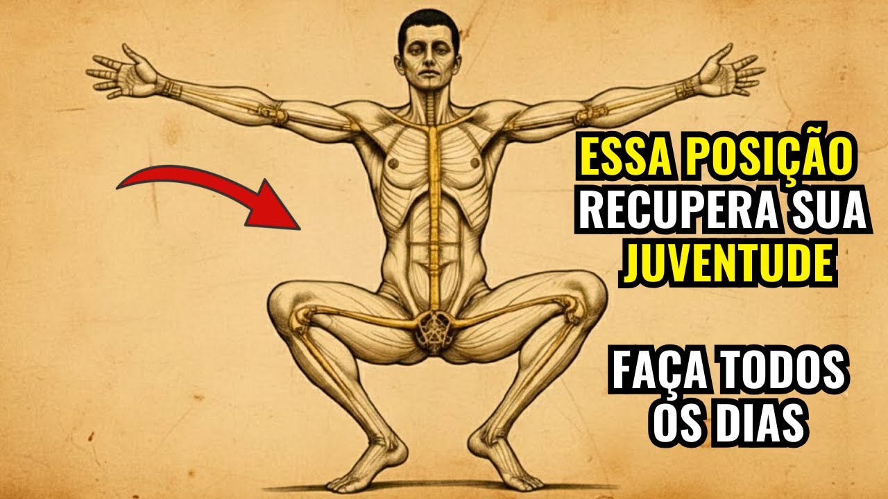 Faça ISSO e INTERROMPA o ENVELHECIMENTO com essa POSTURA MILENAR