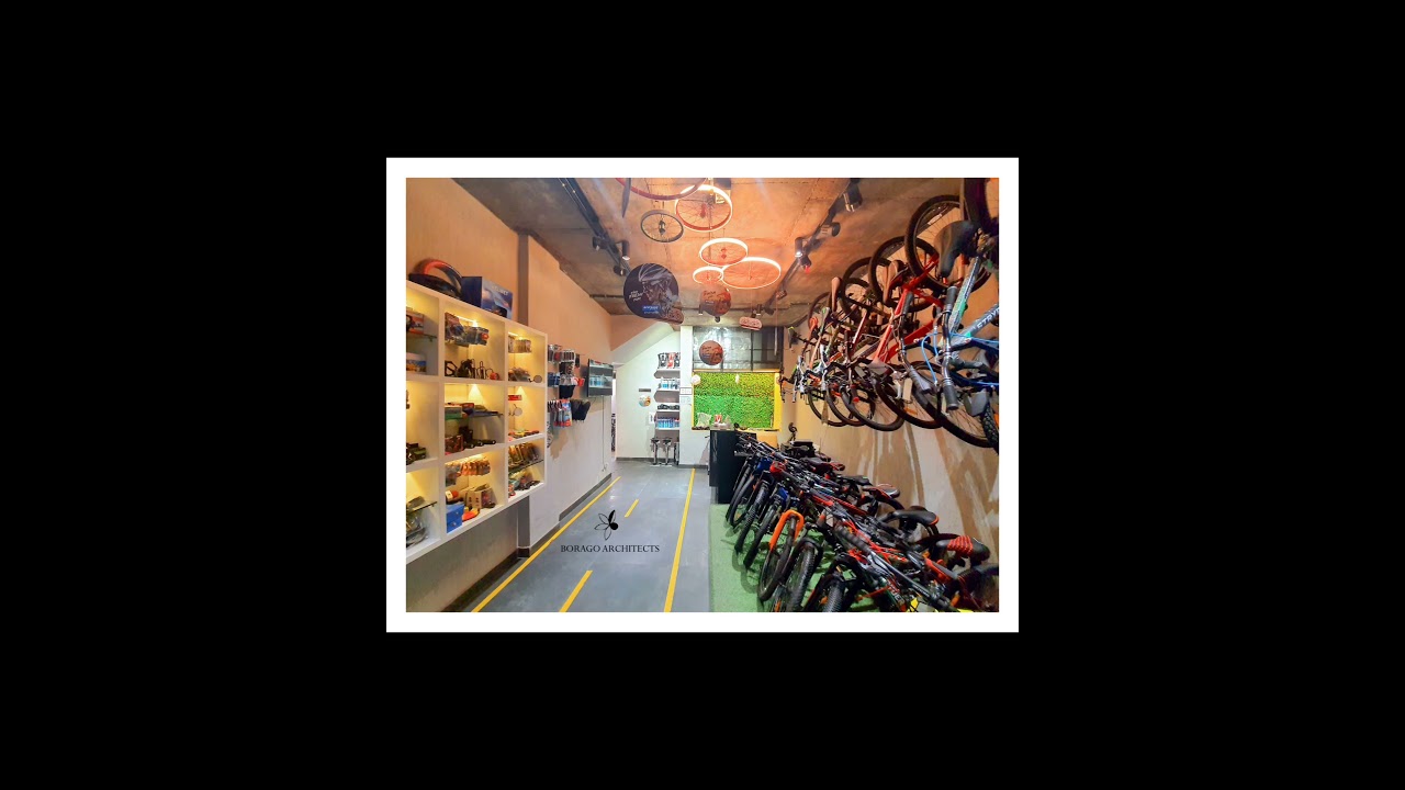 Cycle Studio Interior and Exterior by Borago Architects! #shorts