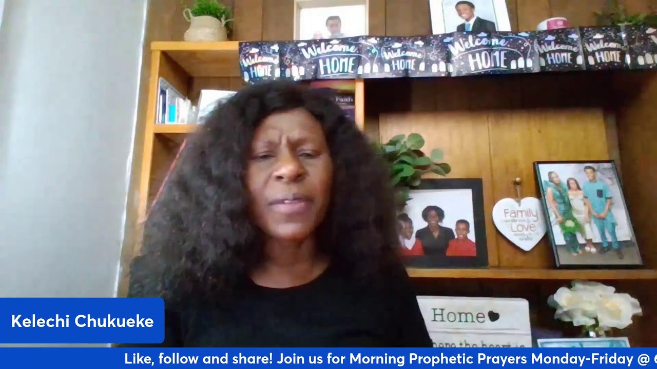 Live Prophetic Morning Prayer session! Day 12of 21 Days Prayers & Fasting to Open the Year!