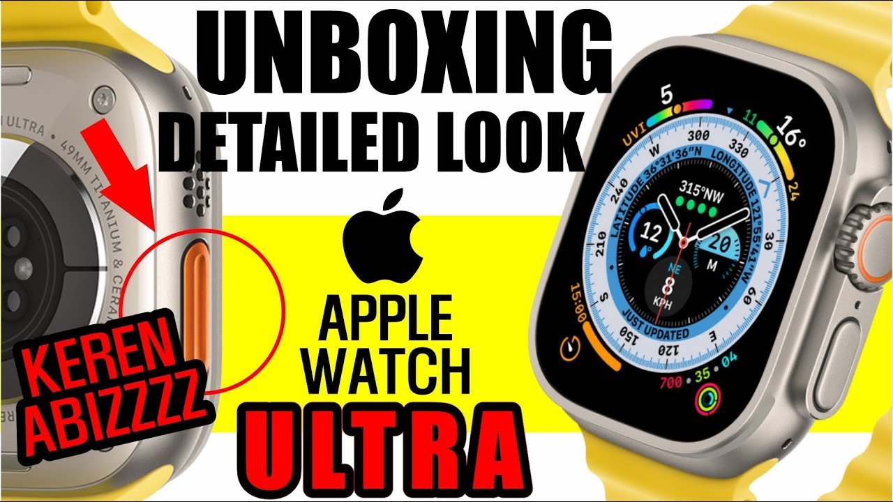 First Look New Apple Watch ULTRA most rugged and capable Apple Watch to buy - Yellow Ocean