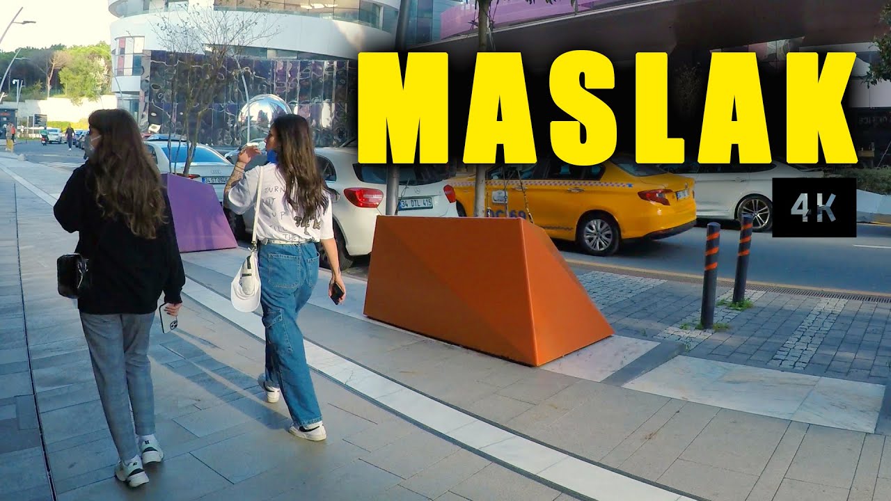 Maslak 1453 - walking tour - Istanbul 4k - 2021