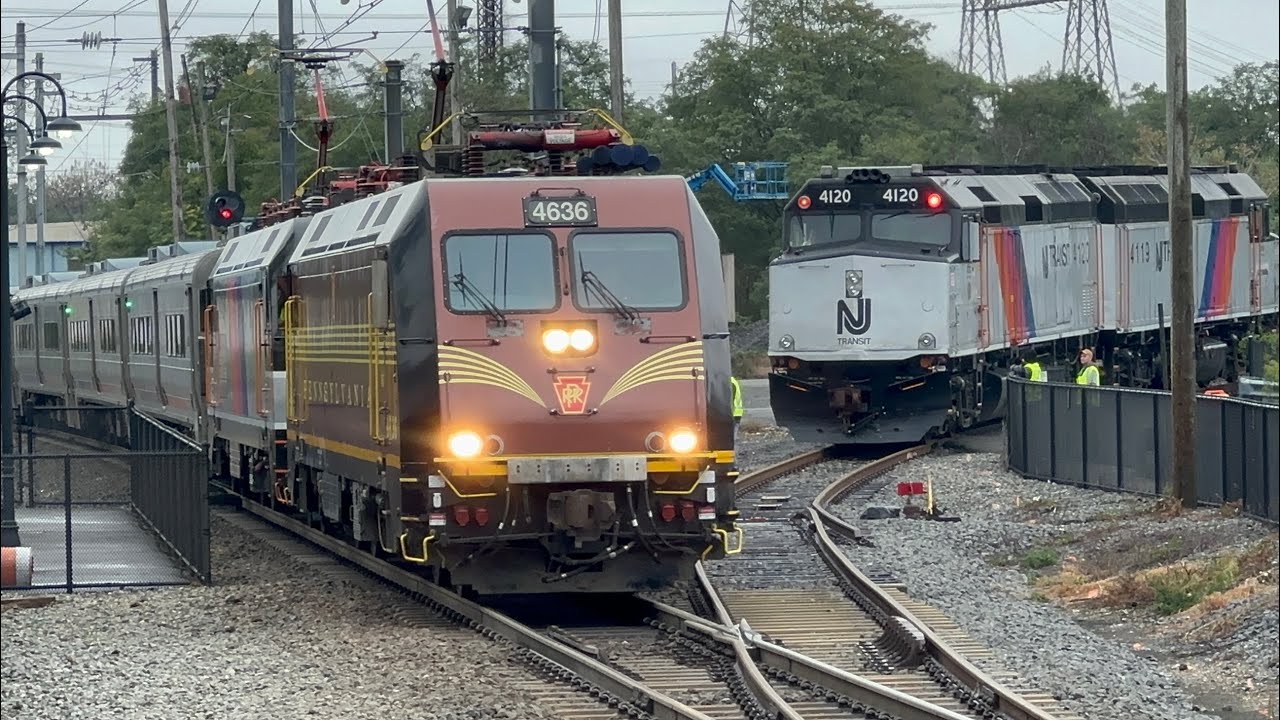NJ Transit 40th Anniversary Action at South Amboy