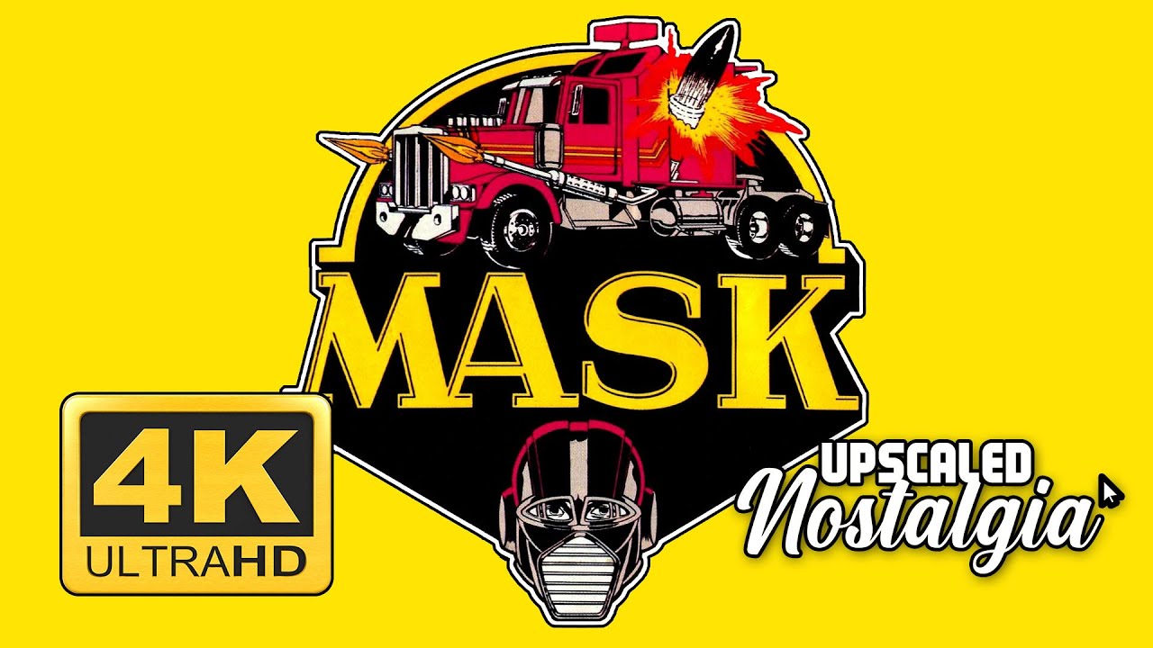 M.A.S.K. -  Opening Theme (1985) | Remastered 4K Ultra HD. Upscale
