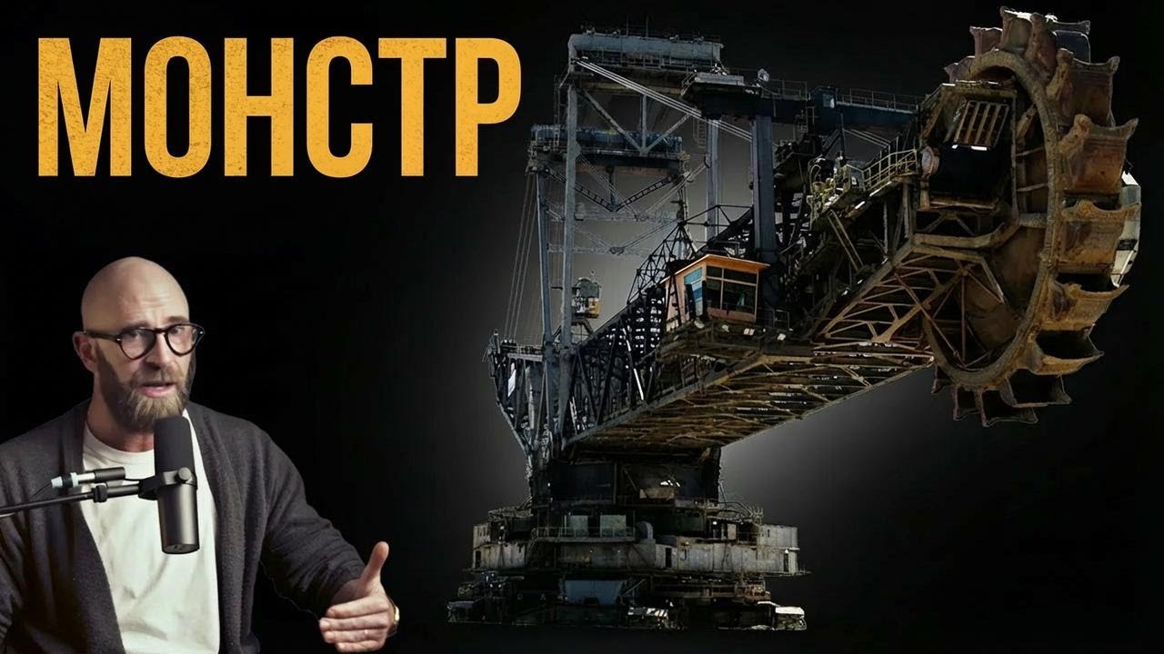 Bagger 293 &mdash; гигантский экскаватор-карьер в Германии