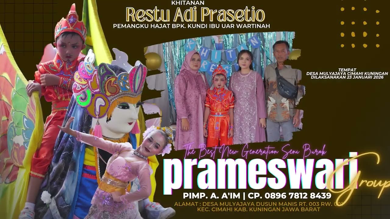 Lagu Lama ( Dancer ) // Burok Prameswari Group // Desa Mulyajaya Cimahi Kuningan // 23/01/2026