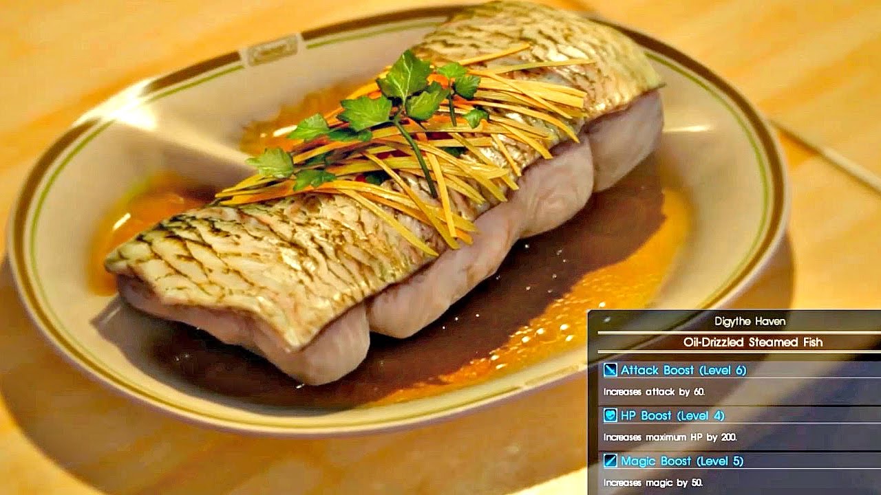 FFXV │CAMP FOOD MONTAGE │Part I