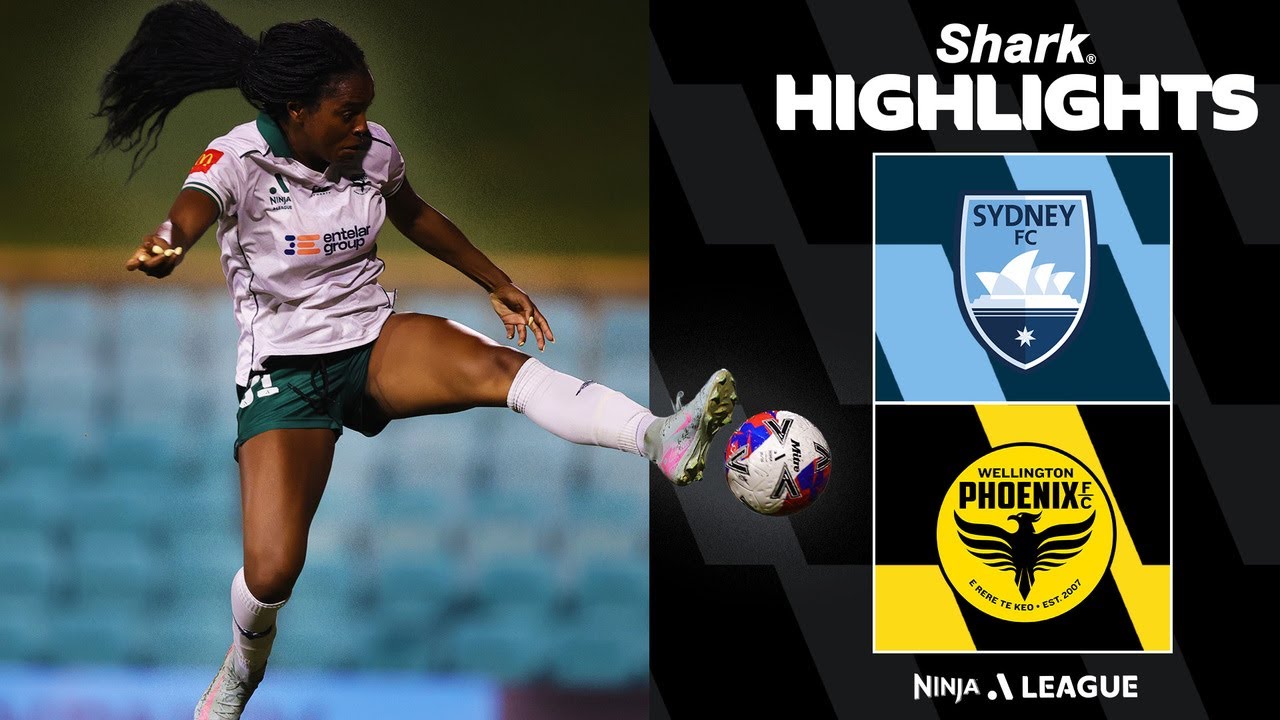 Sydney FC v Wellington Phoenix | SHARK HIGHLIGHTS | Ninja A-League 2025-26 | Round 20