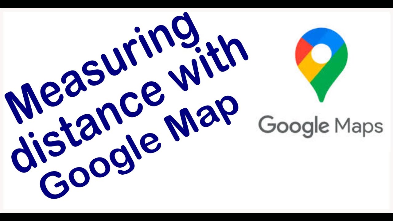 Measuring distances with Google Map